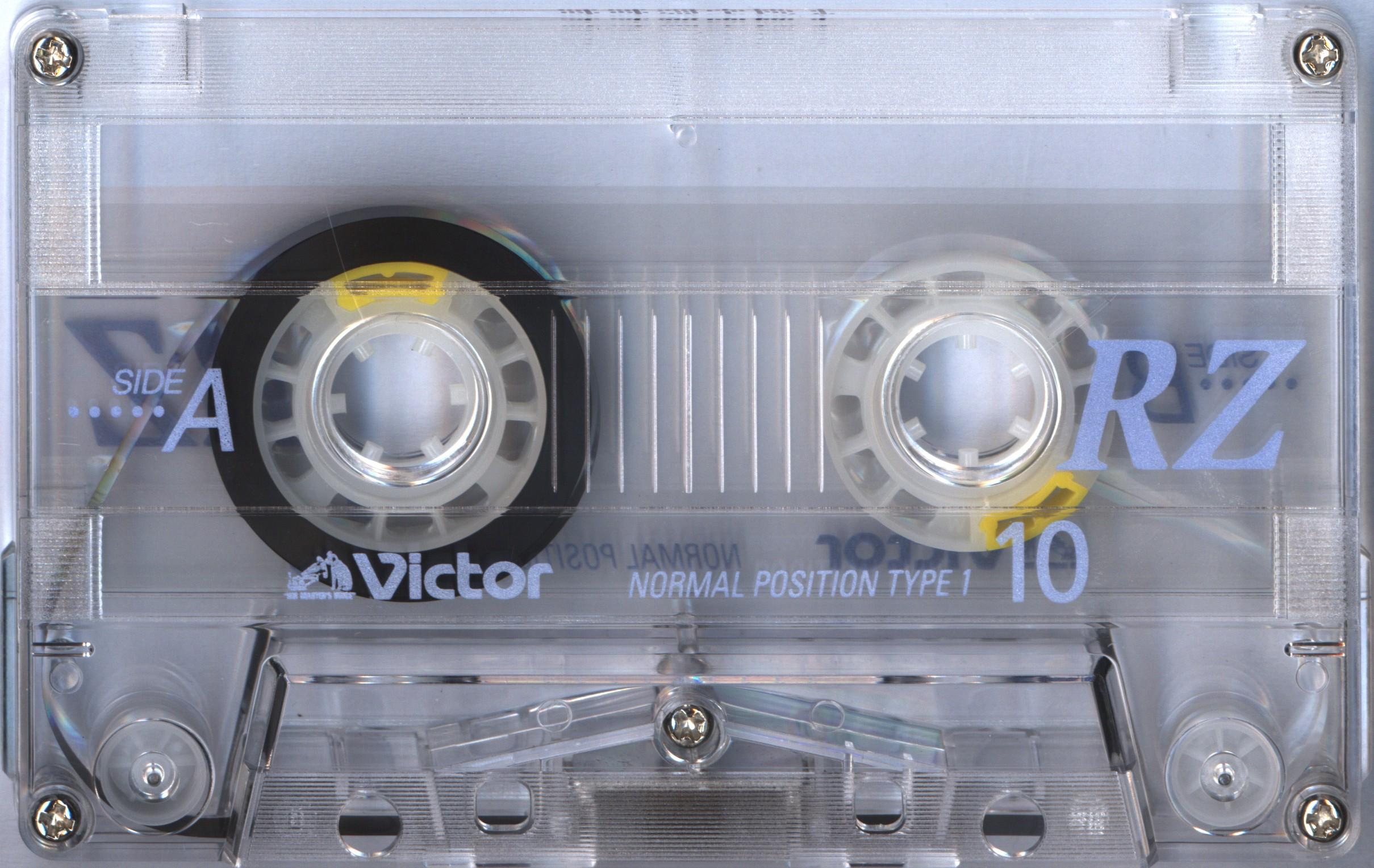 Compact Cassette Victor RZ 10 "RZ-10E" Type I Normal 2000 Japan