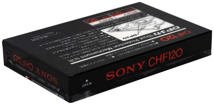 Compact Cassette Sony CHF 120 Type I Normal 1983 Japan
