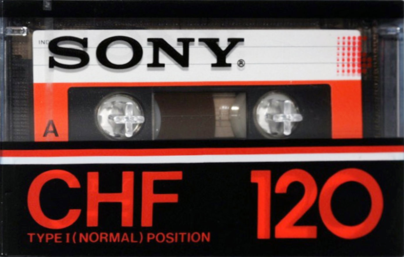 Compact Cassette Sony CHF 120 Type I Normal 1983 Japan