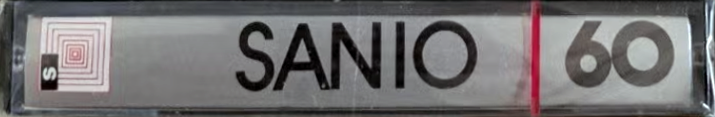 Compact Cassette Sanio 60 Type I Normal Unknown Country