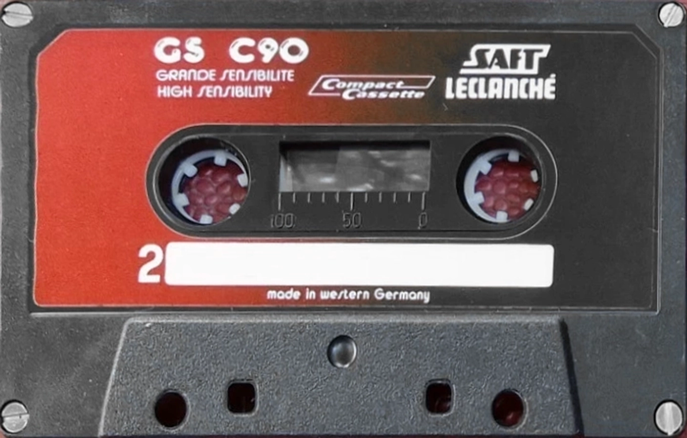 Compact Cassette Saft GS 90 Type I Normal France