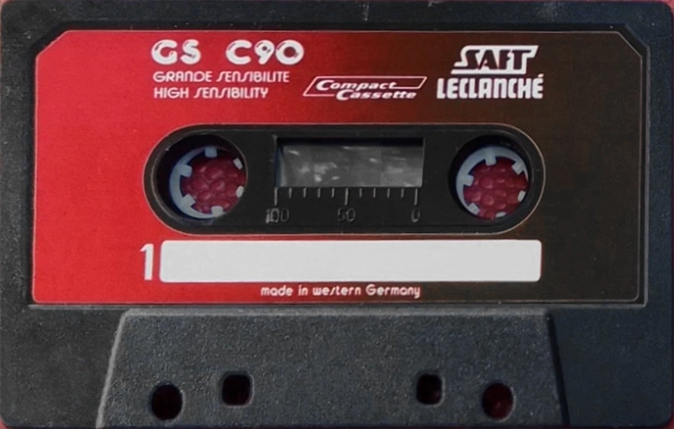 Compact Cassette Saft GS 90 Type I Normal France