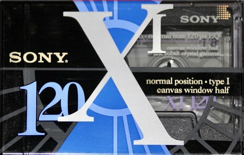 Compact Cassette Sony XI 120 "C-120X1A" Type I Normal 1993 Japan