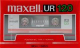 Compact Cassette Maxell UR 120 Type I Normal 1986 Europe