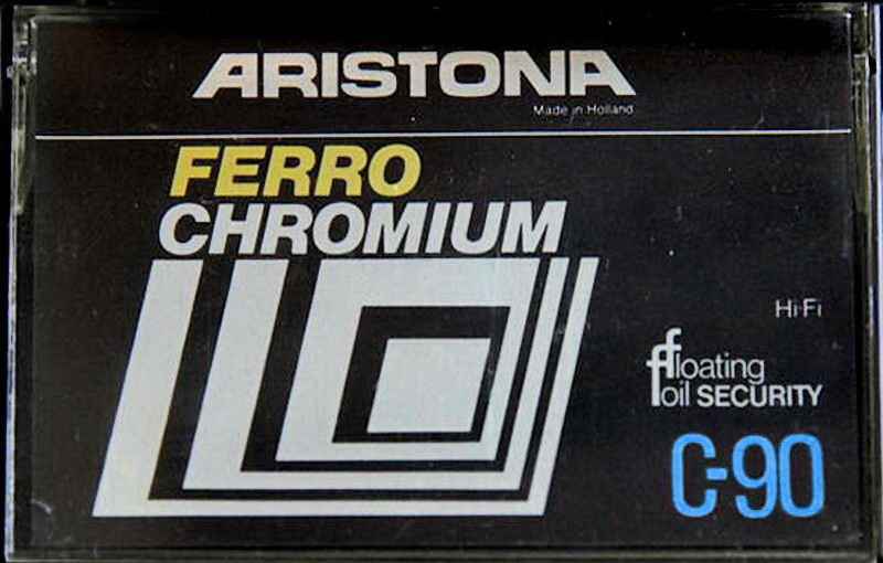 Compact Cassette: Philips Aristona - Ferro Chromium 90