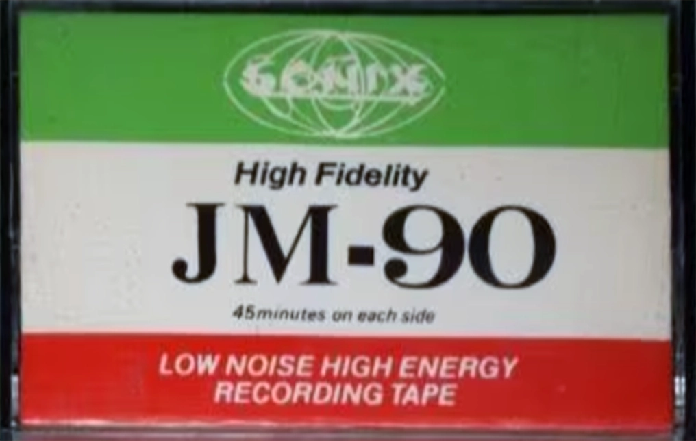 Compact Cassette Sonix JM 90 Type I Normal 1983 Unknown Country