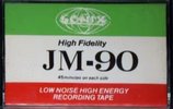 Compact Cassette Sonix JM 90 Type I Normal 1983 Unknown Country