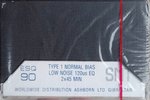 Compact Cassette SMT 90 "ESQ" Type I Normal Worldwide