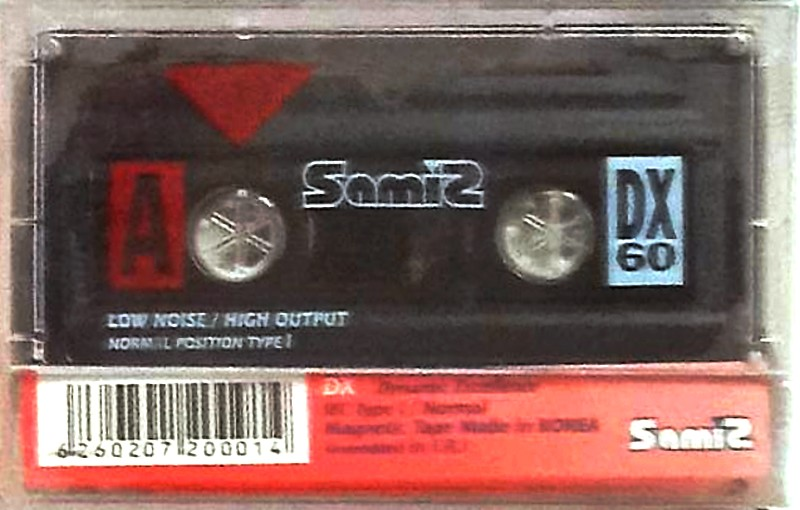 Compact Cassette Samiz 60 "DX" Type I Normal Iran