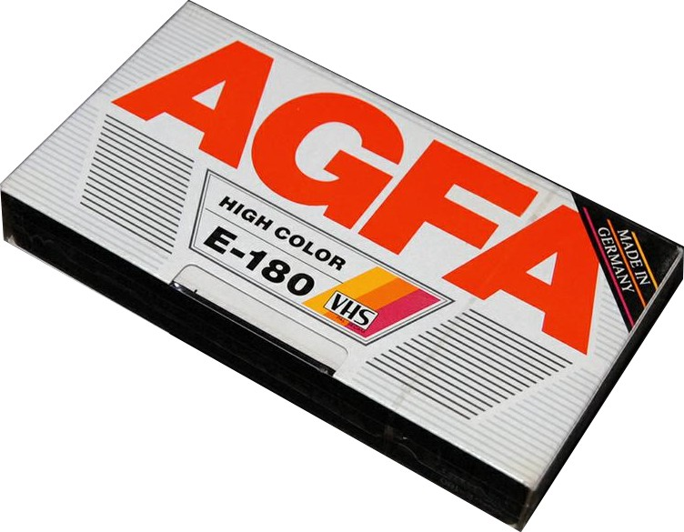 VHS, Video Home System: AGFA  - High Color 180