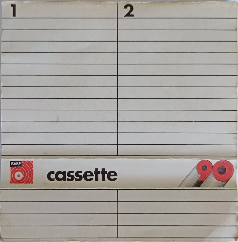 Compact Cassette BASF LH 90 Type I Normal 1973 Portugal