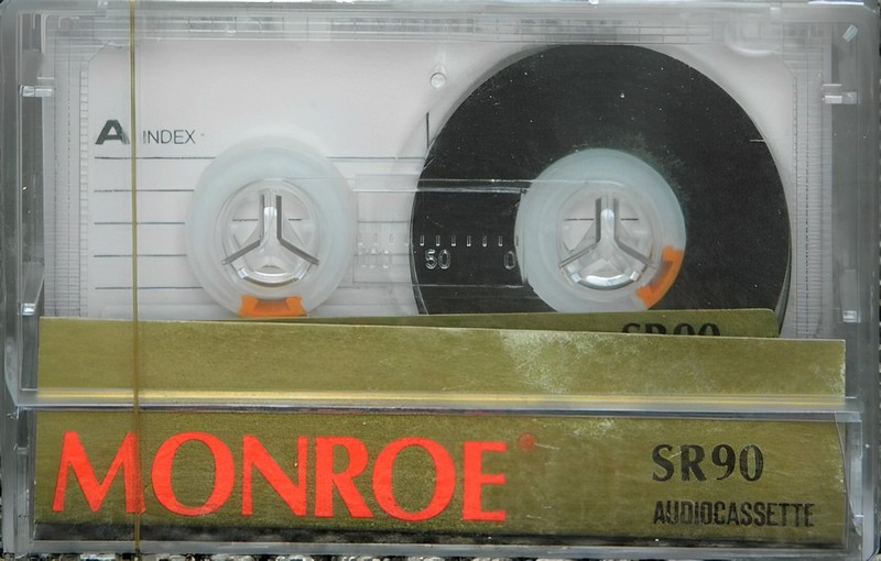 Compact Cassette Monroe 90 "SR" Type I Normal Worldwide