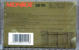 Compact Cassette Monroe 90 "SR" Type I Normal Worldwide