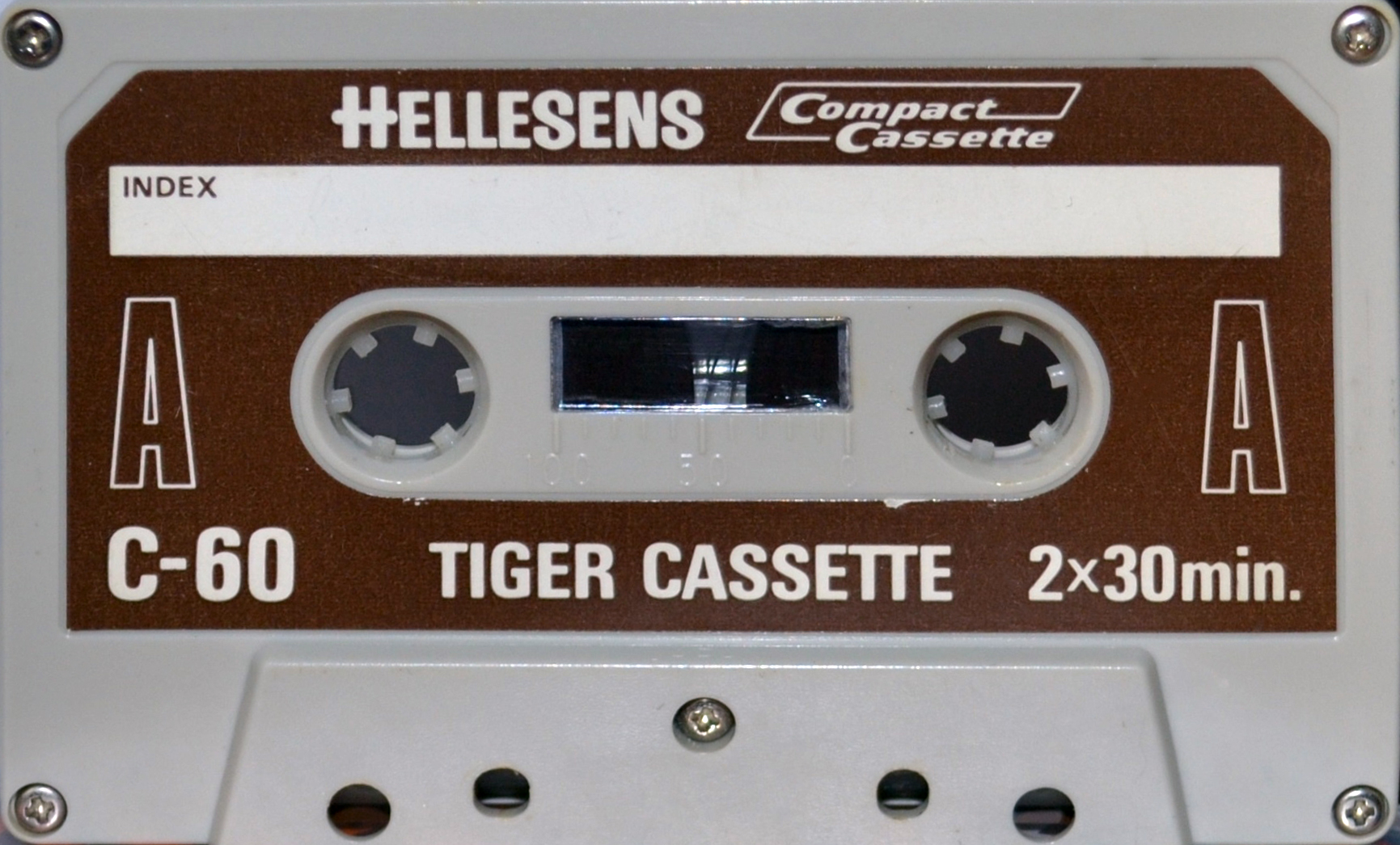 Compact Cassette Hellesens Tiger Cassette 60 Type I Normal 1979 Europe