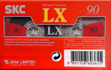 Compact Cassette SKC LX 90 Type I Normal 2001 Worldwide