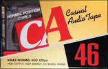 Compact Cassette Hitachi CA 46 Type I Normal 1990 Japan