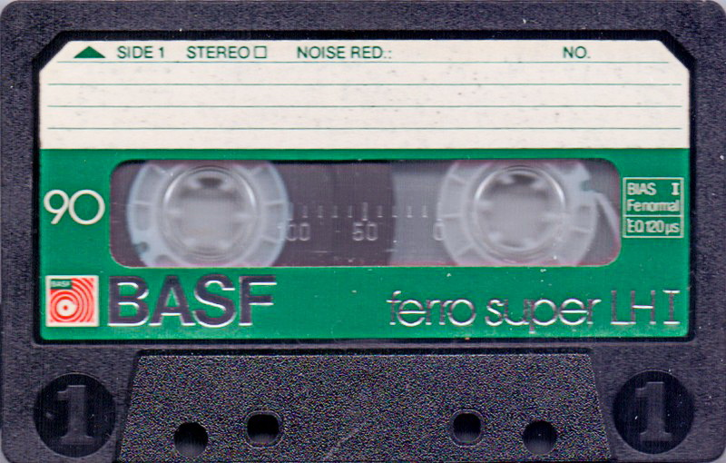 Compact Cassette: BASF  - Ferro Super LH I 90