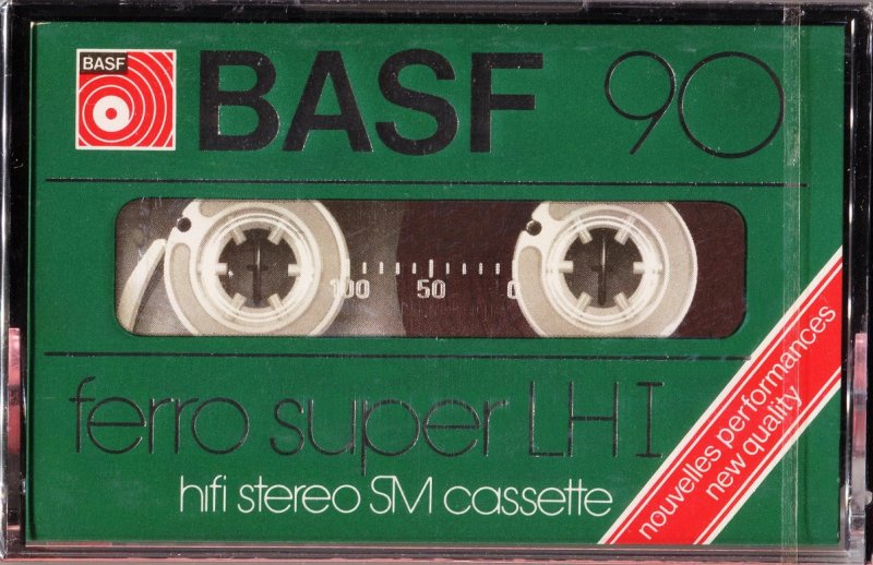 Compact Cassette: BASF  - Ferro Super LH I 90