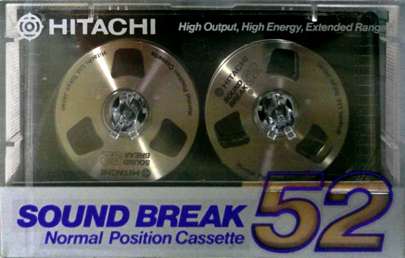 Compact Cassette Hitachi Sound Break 52 Type I Normal 1985 Japan