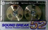 Compact Cassette Hitachi Sound Break 52 Type I Normal 1985 Japan