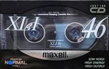 Compact Cassette Maxell XLI 46 Type I Normal 1990 Japan