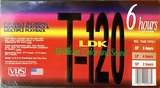 VHS, Video Home System LDK 120 Type I Normal North America