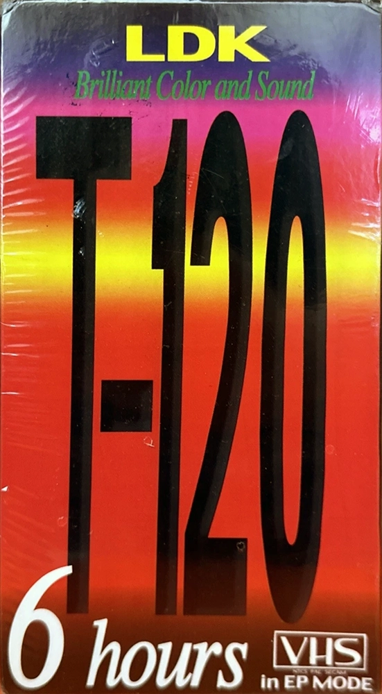 VHS, Video Home System LDK 120 Type I Normal North America