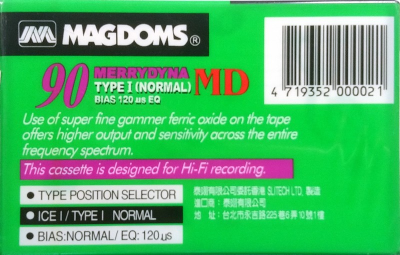 Compact Cassette:  Magdoms -  90