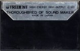 Compact Cassette Trident 90 Type I Normal Japan