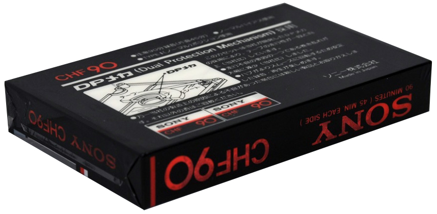 Compact Cassette Sony CHF 90 Type I Normal 1983 Japan