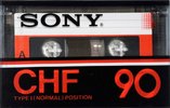 Compact Cassette Sony CHF 90 Type I Normal 1983 Japan