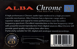 Compact Cassette Alba 90 Type II Chrome UK