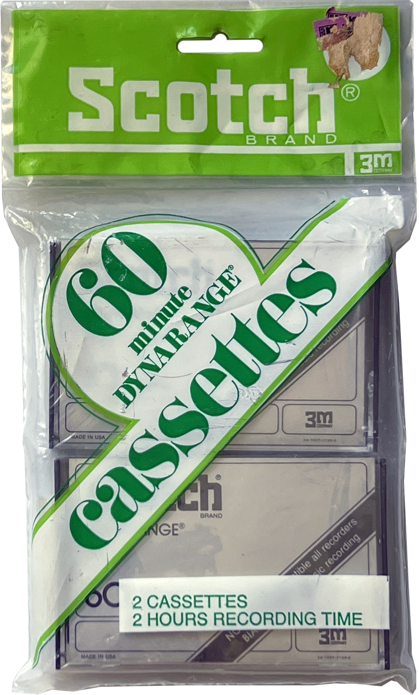 Soft Pack Scotch Dynarange 60 Type I Normal 1979 USA