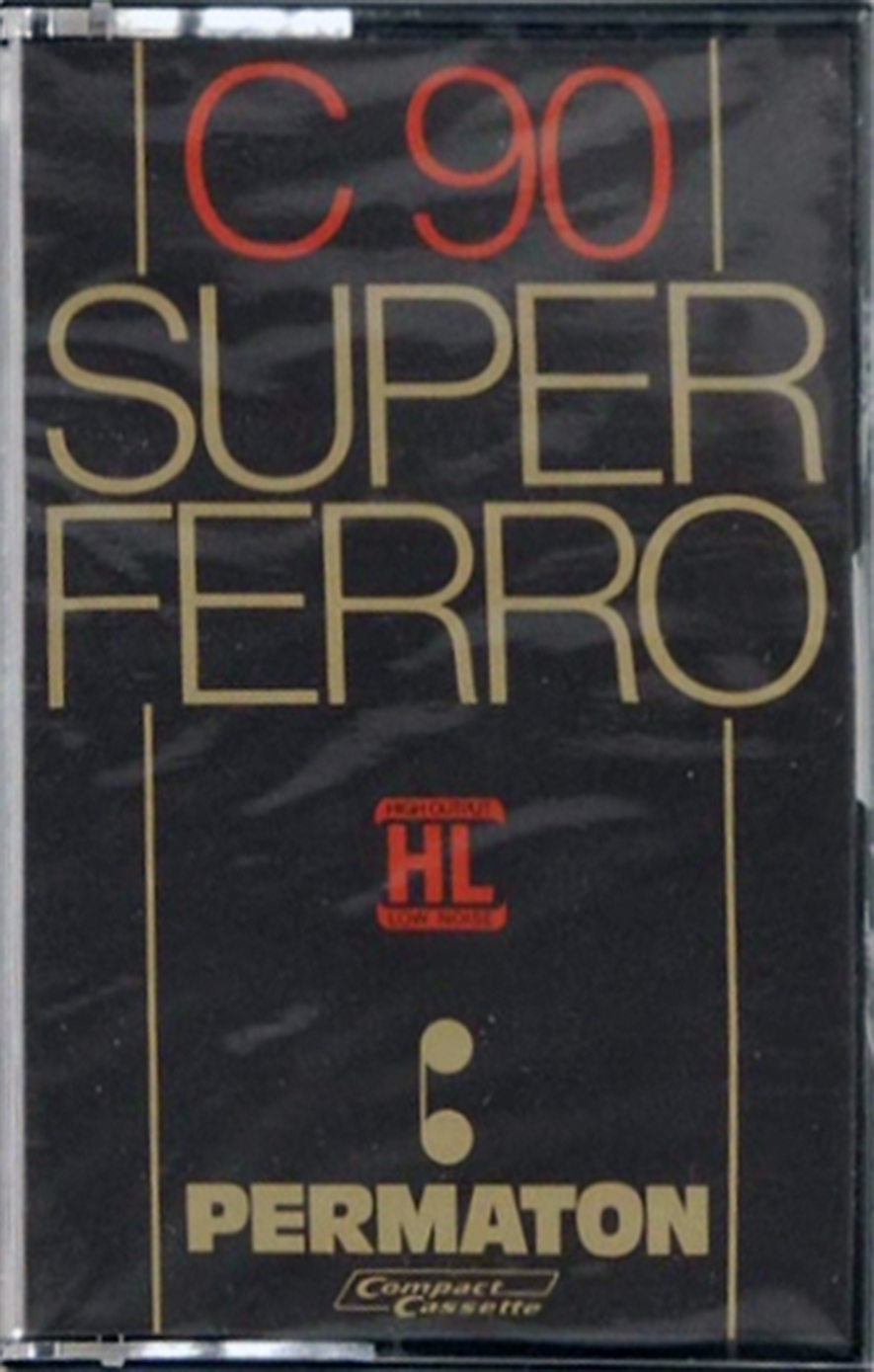 Compact Cassette Permaton Super Ferro 90 Type I Normal 1978 Europe