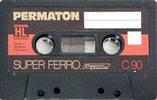 Compact Cassette Permaton Super Ferro 90 Type I Normal 1978 Europe