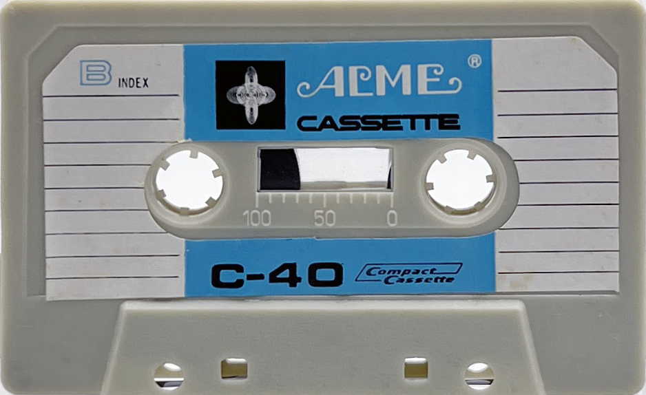 Compact Cassette Acme 30 Type I Normal 1971 Hong Kong
