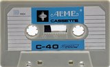 Compact Cassette Acme 30 Type I Normal 1971 Hong Kong