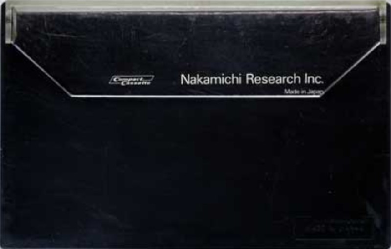 Compact Cassette Nakamichi EX II 60 Type I Normal 1976 Japan