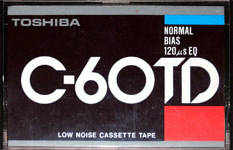 Compact Cassette Toshiba TD 60 Type I Normal 1977 Europe