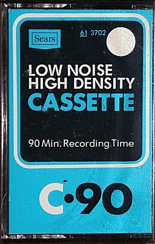 Compact Cassette Sears 90 Type I Normal Mexico