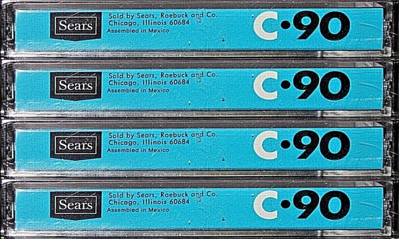 Compact Cassette:  Sears -  90