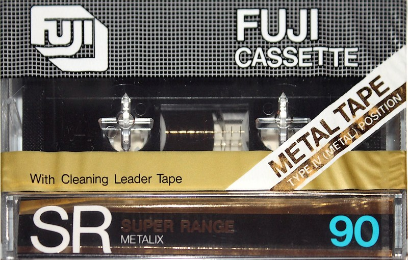 Compact Cassette Fuji SR 90 Type IV Metal 1980 Japan