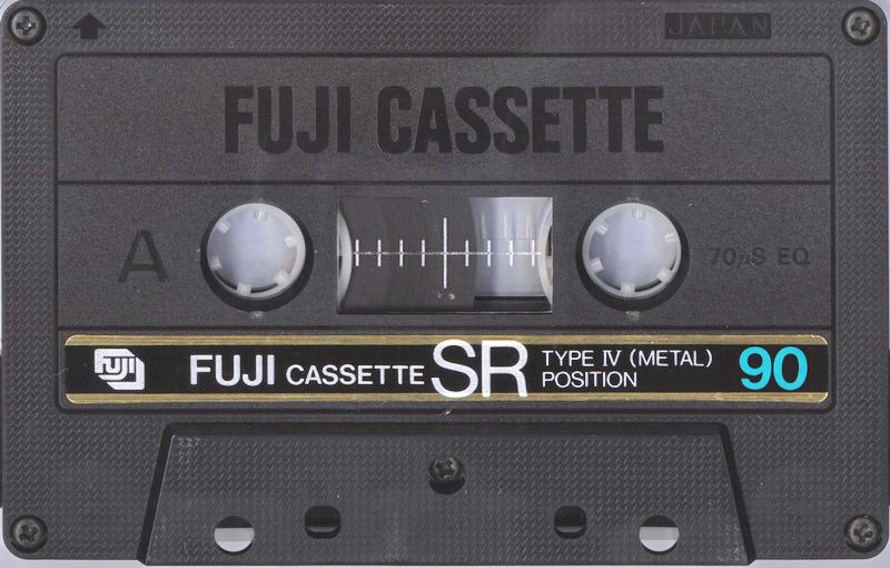 Compact Cassette Fuji SR 90 Type IV Metal 1980 Japan