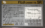 Compact Cassette Fuji SR 90 Type IV Metal 1980 Japan