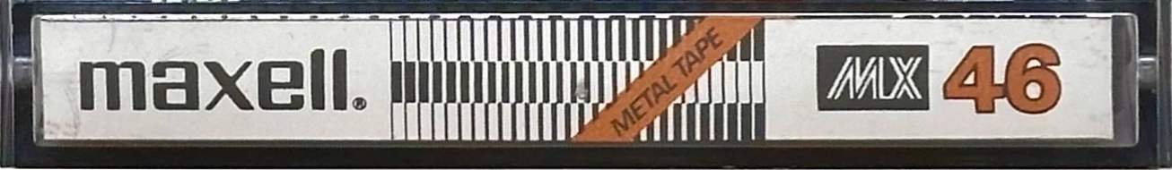 Compact Cassette Maxell MX 46 Type IV Metal 1979 USA