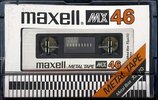 Compact Cassette Maxell MX 46 Type IV Metal 1979 USA
