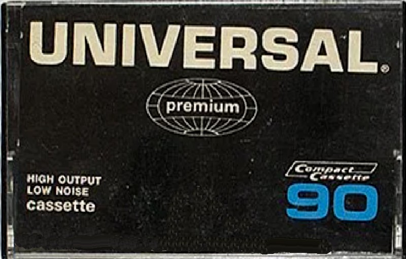 Compact Cassette Universal 90 Type I Normal 1983 USA