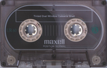 Compact Cassette Maxell UR 60 Type I Normal 1991 Europe