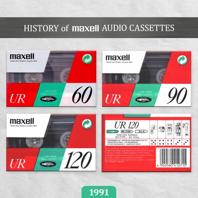 Compact Cassette: Maxell / Hitachi Maxell - UR 60