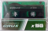 Compact Cassette CRUX X 90 "green-transparent" Type I Normal 2021 Worldwide